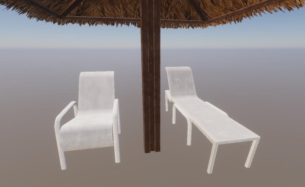 beach chairs