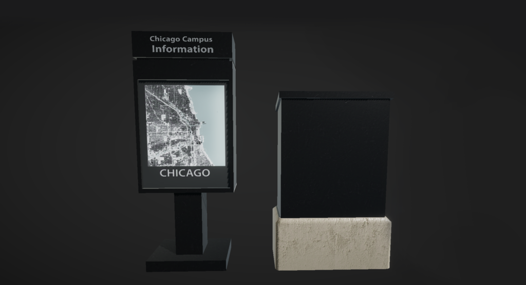 chicago campus sign