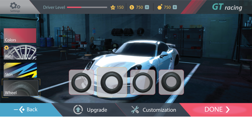customize wheel full