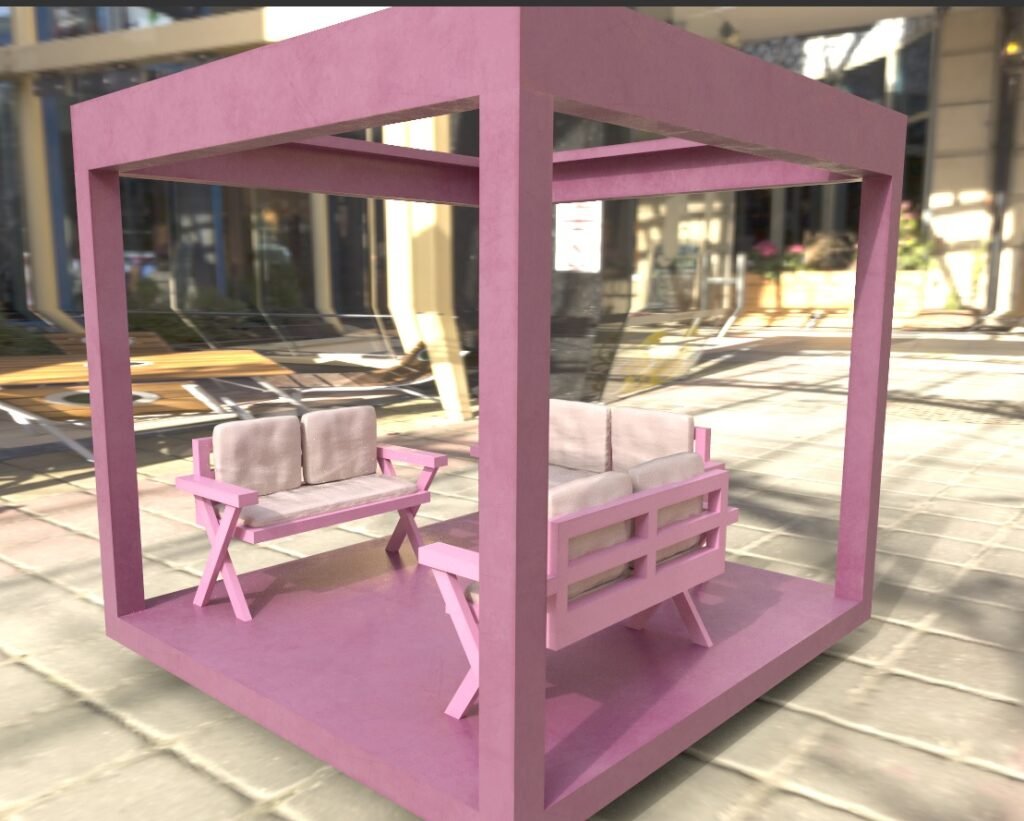 pink house